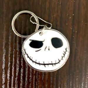 Jack Skellington Head Keychain